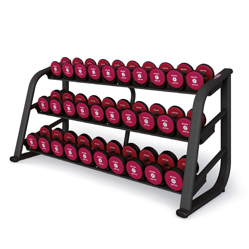 Dumbbell Rack Triple Level 15 pair – Fit Evo - Panatta Állványok