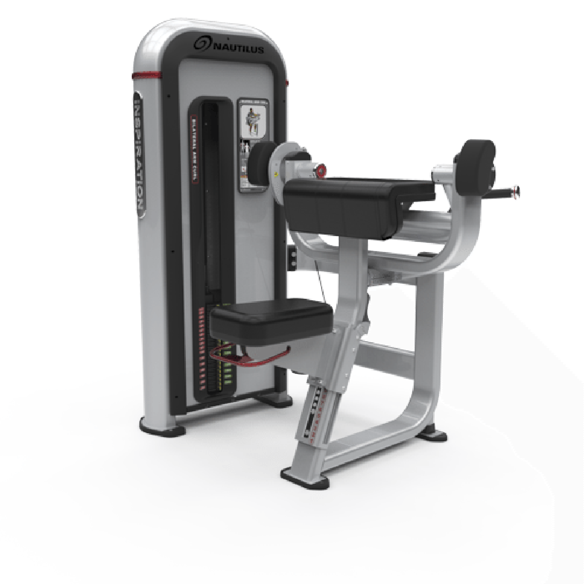 INSPIRATION® BILATERAL ARM CURL – Bilaterális bicepsz gép - Nautilus Inspiration