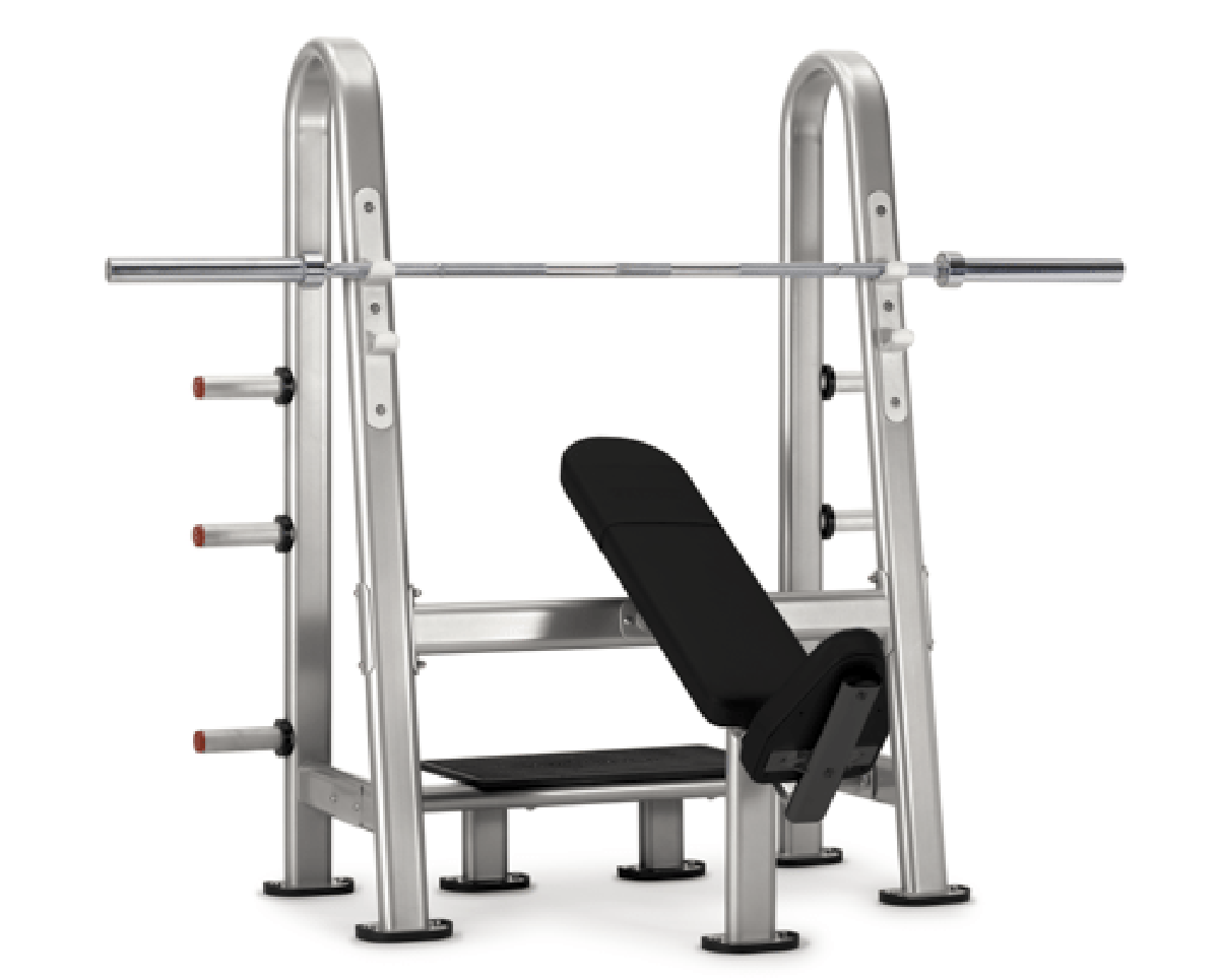 INSTINCT® OLYMPIC INCLINE BENCH – Ferde fekvenyomó pad - Nautilus Instinct