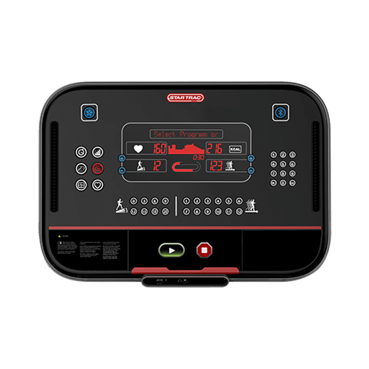 LCD CONSOLE WITH QUICK KEY SELECTION- LCD konzol gyors menüvel - Star Trac 8
