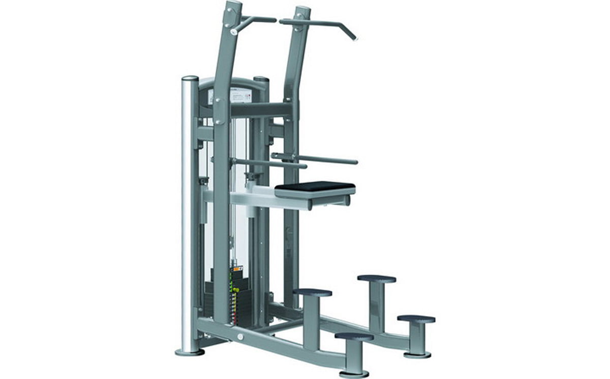 Impulse IT9320 Weight Assisted Chin/Dip Combo – Lapsúly rásegítéses húzódzkodó-tolódzkodó - Impulse Strength - IT93