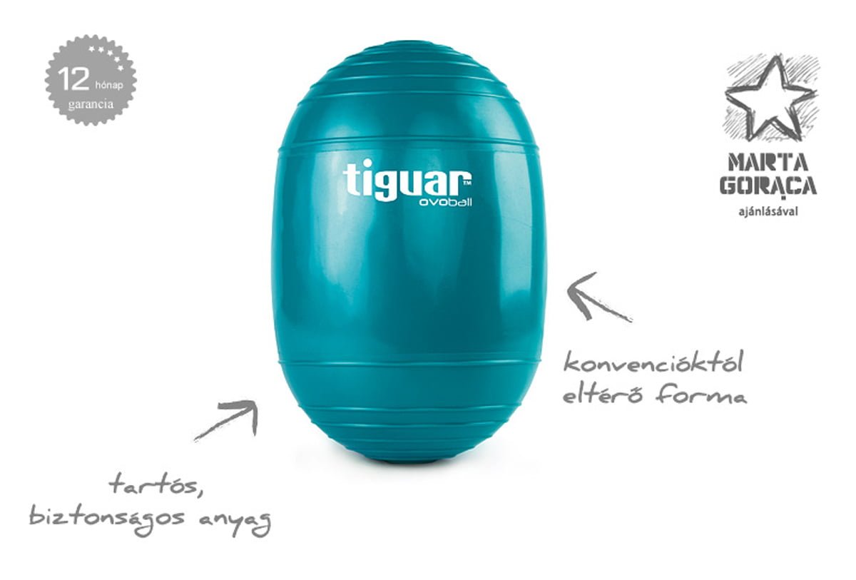 Tiguar Ovoball – Fitneszlabda - Tiguar Labdák