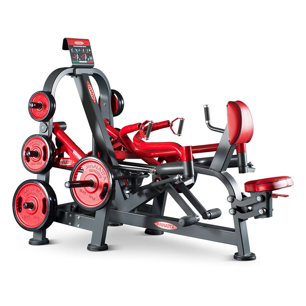 Panatta 1FW204 Super rowing machine circular – Szuper evező - Panatta FreeWeight Special