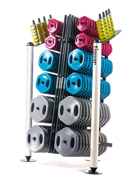 Tiguar Brave Powergym Rack – Tárcsás súlyzó tároló - Tiguar Állványok és akasztók